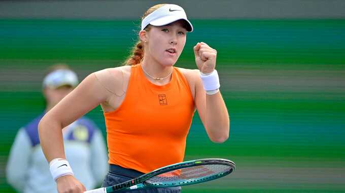 17-летняя Мирра Андреева выиграла турнир WTA в Индиан-Уэллсе