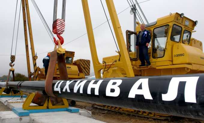 «Газпром» не начал газификацию Южной Осетии с 2018 года, несмотря на обязательства