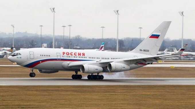 Путинский спецборт RA-96023 вылетел из Москвы в Анкоридж